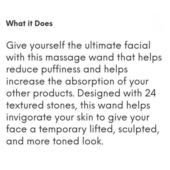 🆕️🆑️ CosMedix Instant Uplift Beauty Roller 24 Massaging Stones & Rotating Head - Picture 5 of 12